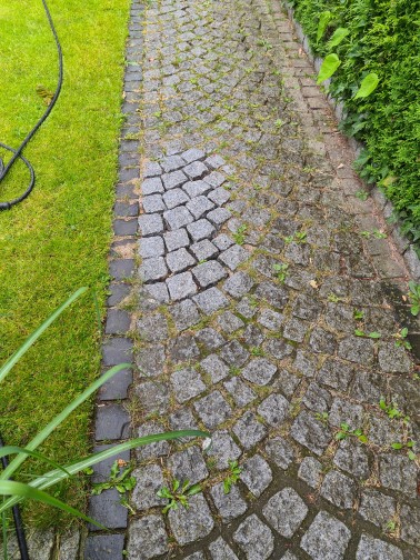 Granit Kleinpflaster Probereinigung Hamburg Granit Kleinpflaster Probereinigung Hamburg